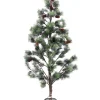 6ft Tall Fiber Optic Pine Needle Christmas Tree