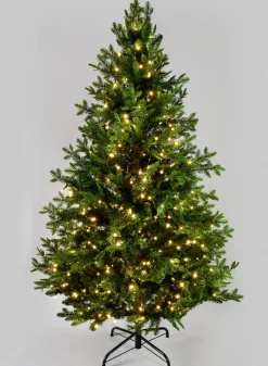 5ft Tall Prelit PE Tree With 450 LED Lights