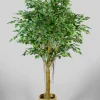 7.5ft Tall Real Touch Giant Ficus Tree