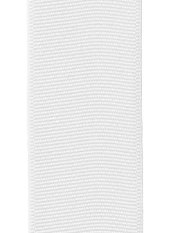 66ft White Grosgrain Ribbon