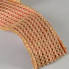 16.40ft Zardozi Red Gold Ribbon