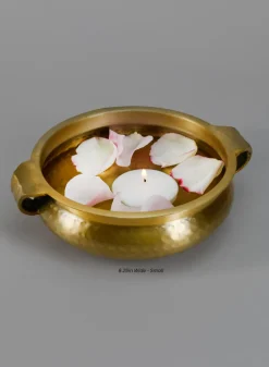 Gold Aluminum Urn Bowls