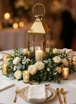 Gold Soho Stainless Steel Lanterns