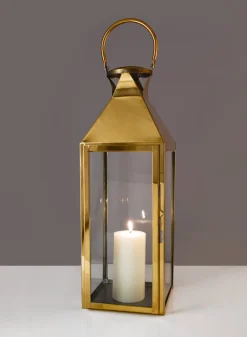 Gold Soho Stainless Steel Lanterns
