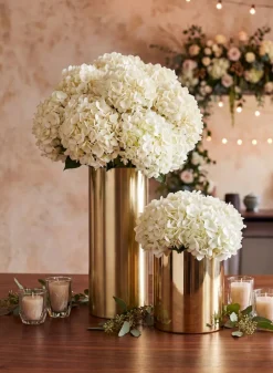 Gold Stainless Steel Cylinders