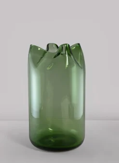 Green Boyton Art Deco Glass Vase