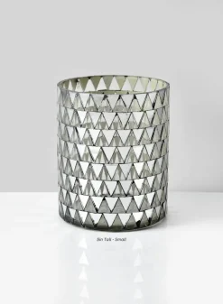 Harem Mirror Mosaic Glass Cylinder