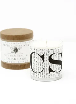 40 Hour Blithe & Bonny Cedar Sage Scented Candle