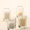 15-Hour White Votive, Set of 24