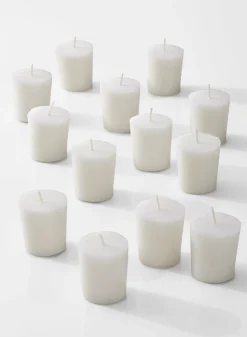 15-Hour White Votive, Set of 24