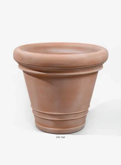 Impruneta Rolled Rim Planter