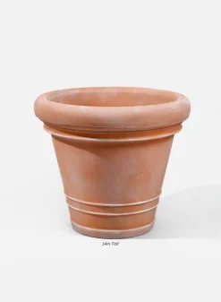 Impruneta Rolled Rim Planter
