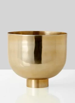 8 1/2 in Gold Compote