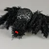 12in Hairy Black Spider