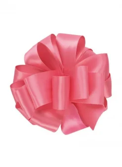 5/8in & 1 1/2in Hot Pink Double Face Satin Ribbon