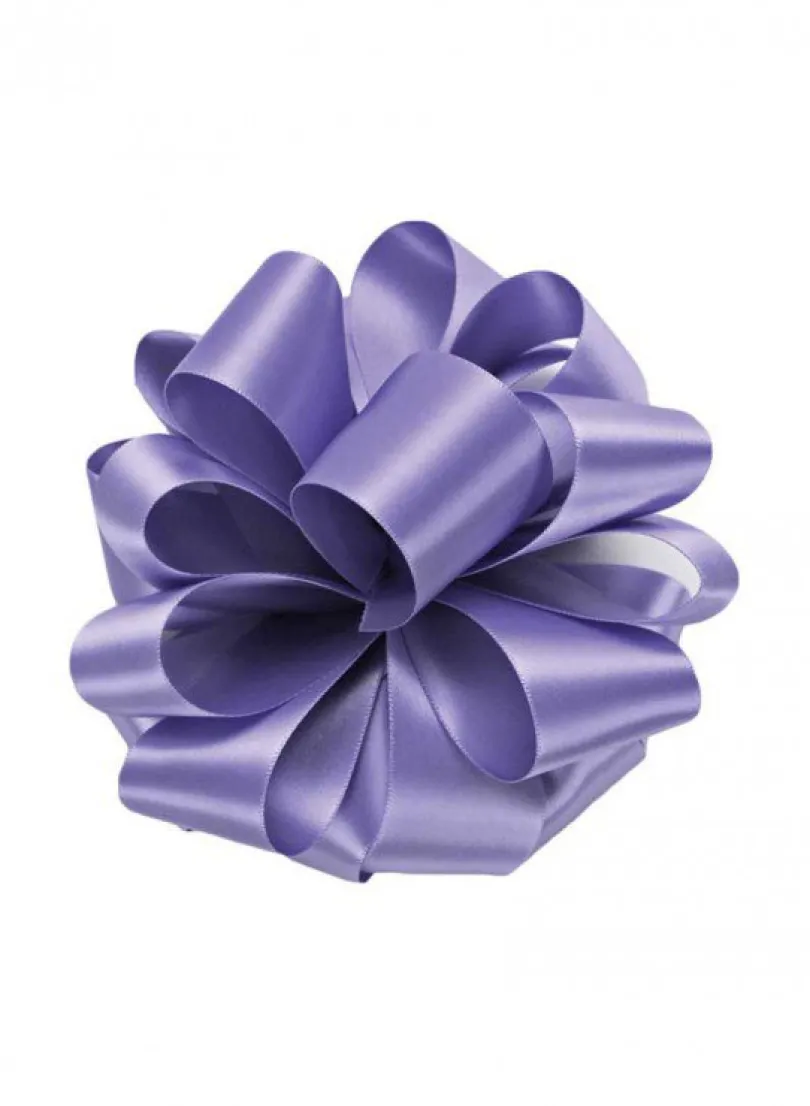 5/8in & 1 1/2in Iris Double Face Satin Ribbon