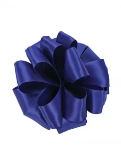 5/8in & 1 1/2in Royal Blue Double Face Satin Ribbon