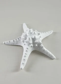 9in Long Artificial Giant White Knobby Starfish