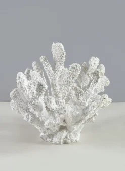 6in Long Artificial White Finger Coral