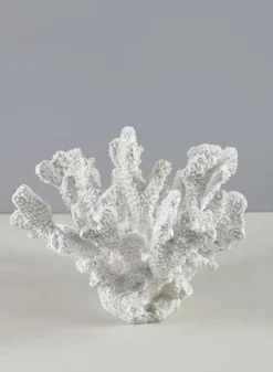 6in Long Artificial White Finger Coral