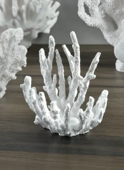 6in Long Artificial White Staghorn Coral