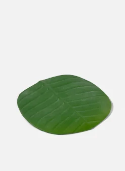 4.5in Long Banana Leaf Coaster