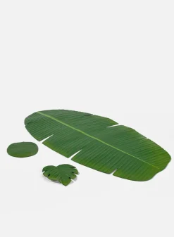 30in Long Banana Leaf Table Runner
