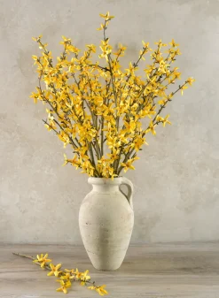 24in Long Blooming Forsythia Branch, Case of 12