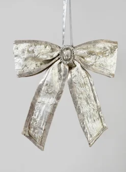 12in Long Champagne Bow