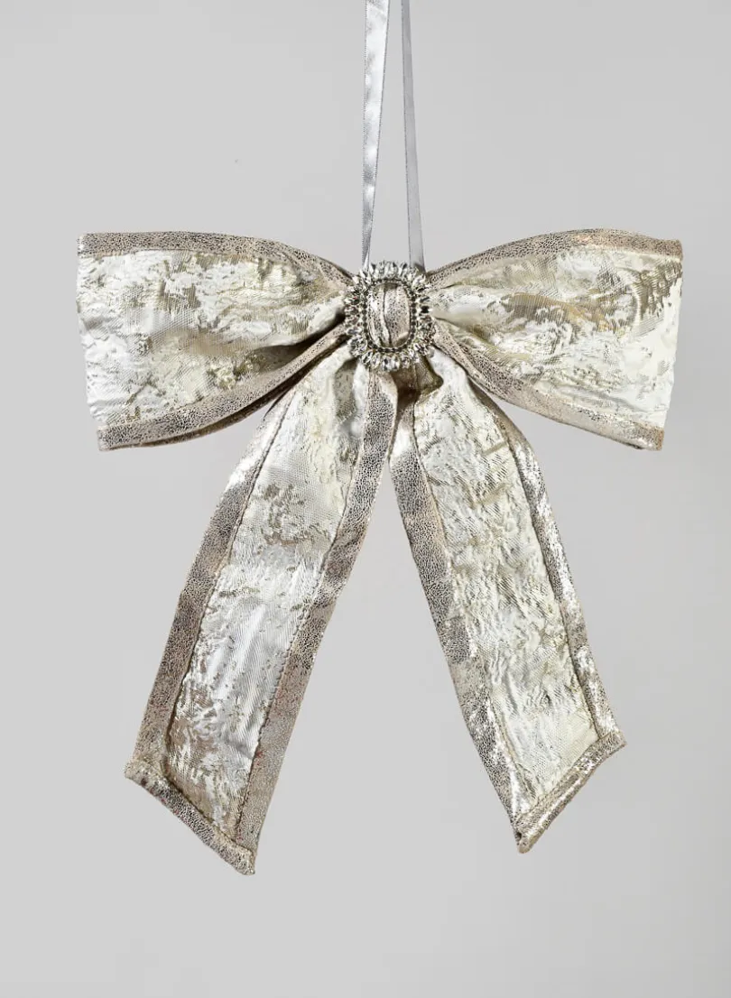 12in Long Champagne Bow