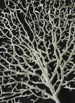 24in Long Champagne Glitter Coral Pick, Case of 12