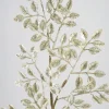 26in Long Champagne Glitter Leaf Spray