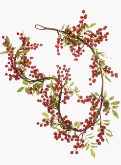 40in Long Champagne Gold Beaded Multistring Garland