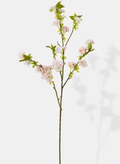 38in Long Cream Sakura Branch, Case of 6