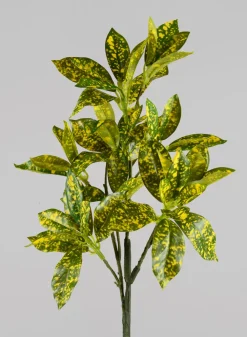 27in Long Croton Pick Leaves, Case of 12