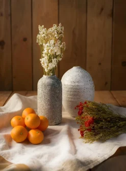 24in Long Dried Statice Flower Bunch