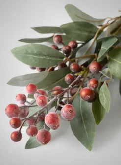 34in Long Evergreen Red Berry Pick, Case of 12