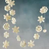 56in Long Felt Snowflake Garland