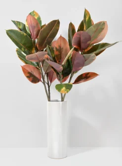 38.5in Long Ficus Elastica Leave Spray, Case of 12