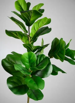 47in Long Fiddle Leaf Fig Branch, Case of 6