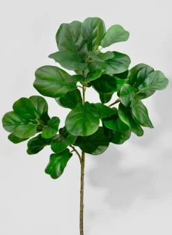 47in Long Fiddle Leaf Fig Branch, Case of 6