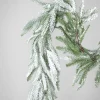 72in Long Fresh Snow Look Pine Garland