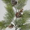 31in Long Frosted Pine Spray with Pinecones, Case of 6