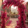 41in Long Fuchsia Bougainvillea Spray, Case of 12