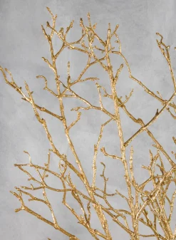 47in Long Glitter Painted Twig Branch