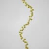 60in Long Gold and Matt Gold Jingle Bell Garland with Gold Wire