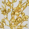 24in Long Gold Glitter Ball Pick
