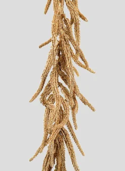 56in Long Gold Pine Needle Garland