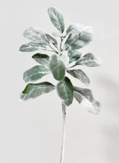 14in Long Green Lamb's Ear Spray, Case of 12