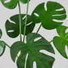 27in Long Green Monstera Leaf Spray, Case of 12